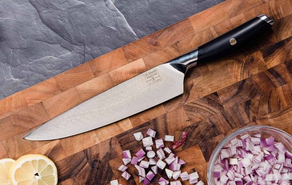 F.N. Sharp Damascus Steel Chef Knife Sale