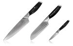 F.N. Sharp Japanese Damascus 3 Knife Set Online Sale