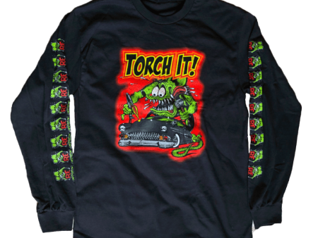 Rat Fink Torch It Long Sleeve Shirt Supply