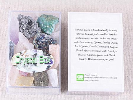 Surprise Crystal Box Set | 100g Natural Geode Crystal Quartz Crystal For Cheap