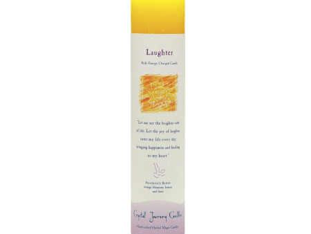 Laughter Reiki Candle Hot on Sale