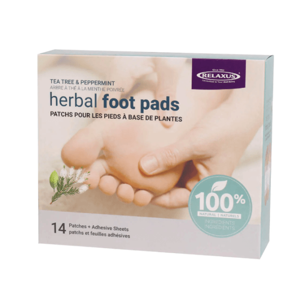 Tea Tree Peppermint Herbal Detox Foot Pads (Pack of 14) Hot on Sale