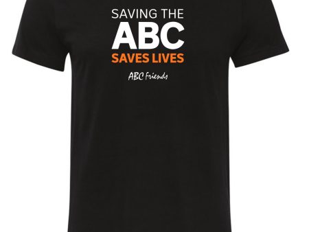 T-Shirt: Saving the ABC saves lives Supply