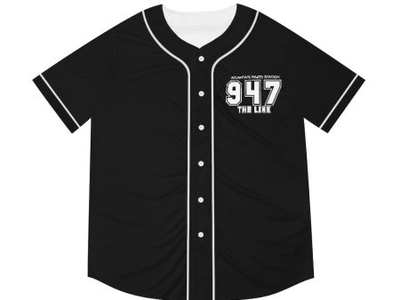 Atlanta s Party Station Men s Baseball Jersey (Black) Supply