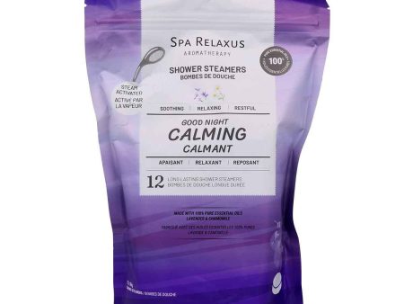 Calming Good Night Shower Steamers (Pack of 12) Online Sale