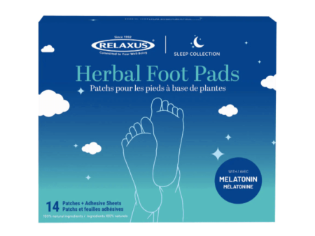 Sleep Aid Herbal Foot Pads with Melatonin (Pack of 14) Sale