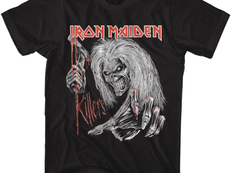 Iron Maiden Red And White Killers T-Shirt Online now