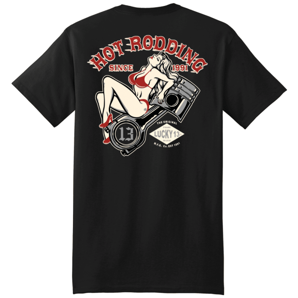 Lucky 13 Piston Pin-Up T-Shirt Online