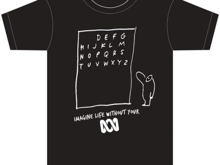 T-Shirt: Imagine life without your ABC - Discontinued Supply