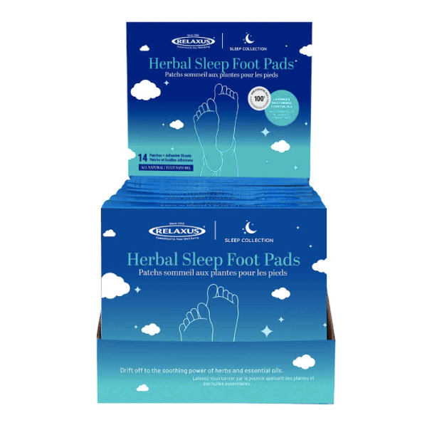 Sleep Aid Herbal Foot Pads with Melatonin (Pack of 14) Sale