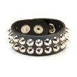 2 Row Cone Stud Wristband Hot on Sale