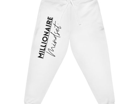 Millionare Mindset Joggers (White) Online Hot Sale