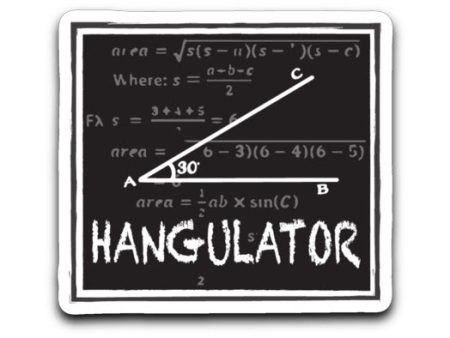 Hangulator Hammock Camping Sticker For Sale