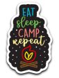 eat sleep camp repeat Online Sale