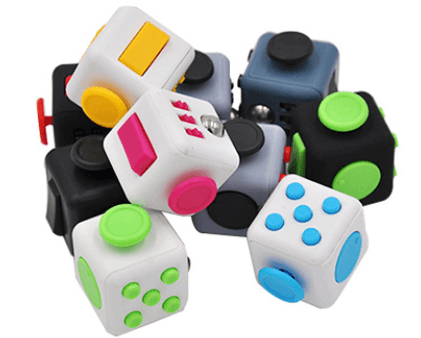 Fidget Cube for Anxiety, ADD & ADHD | 6 Sides of Fidgeting Sale