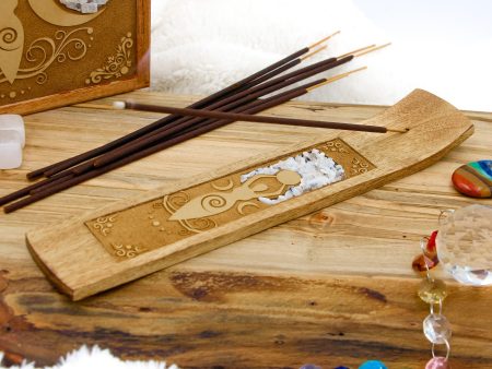 Moon Goddess Moonstone Incense Holder For Cheap