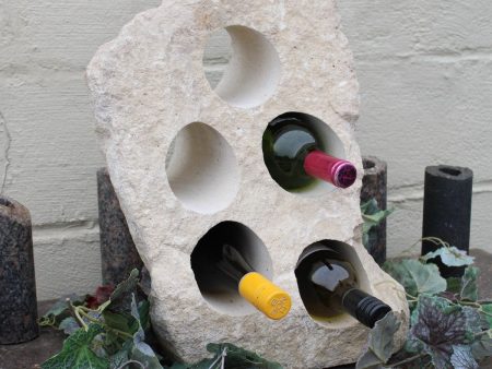 Stone Wine Bottle Holder W110 For Discount