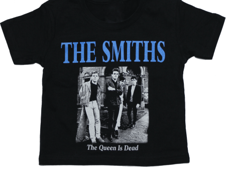 The Smiths Black Kids T-Shirt Hot on Sale