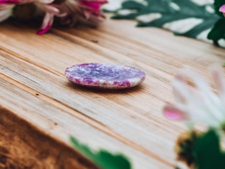 Lepidolite Worry Stone – Halt Obsessive Thoughts and Stabilize Mood Swings on Sale