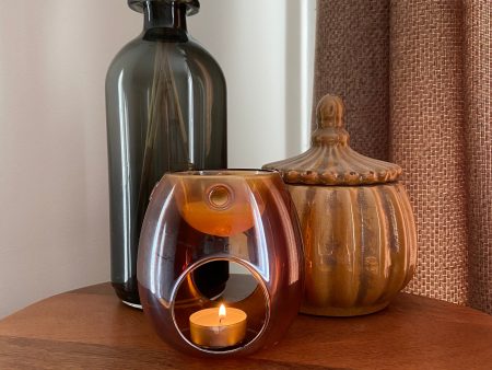 Wax Burner Amber Discount