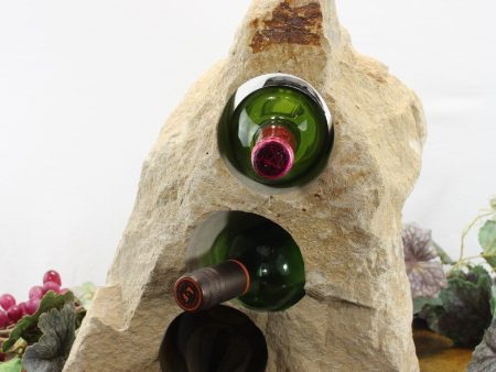 Stone Wine Bottle Holder W105 SOLD on Sale