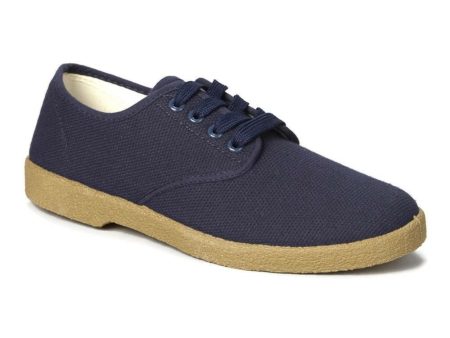 Zig Zag Wino Shoes Navy Gum Sole 7201 on Sale