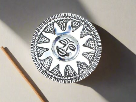 Sun Aluminum Incense Burner – Capture Positivity and Light with Every Burn Cheap