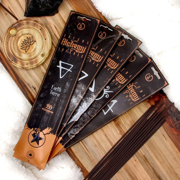 Premium Alchemy Elements Incense Sticks | Fire, Air, Earth, Water Incense Fashion