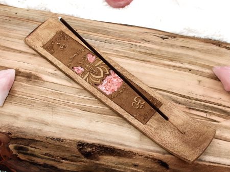 Rose Quartz Namaste Incense Holder Hot on Sale