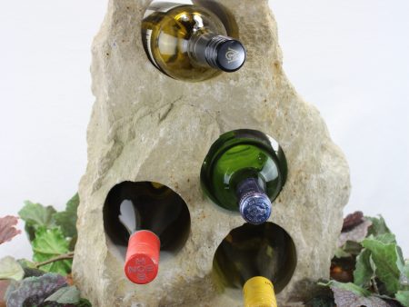 Stone Wine Bottle Holder W101 SOLD Cheap