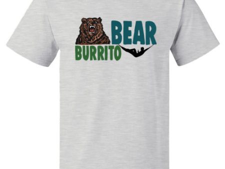 Bear Burrito Hammock Camping Tee Shirt For Discount