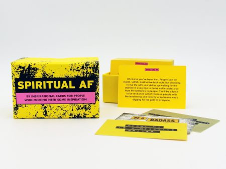 Spiritual AF Affirmation Deck For Sale