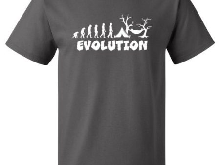 Evolution Hammock Camping Tee Shirt Fashion