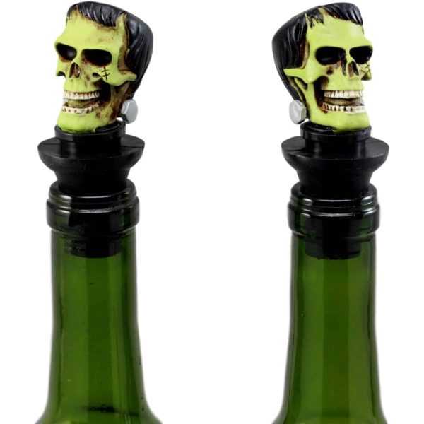 Frankenstein Skull Wine Stopper Supply