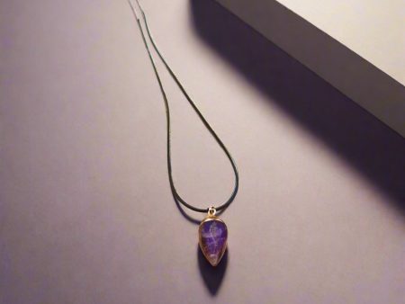 Amethyst Drop Gemstone Necklace – Healing Vibrations in Every Detail Supply