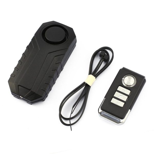 Wireless Remote Control Alarm Bicycle Car Vibration Alarm Safety Lock Discount