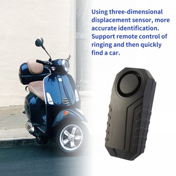 Wireless Remote Control Alarm Bicycle Car Vibration Alarm Safety Lock Discount