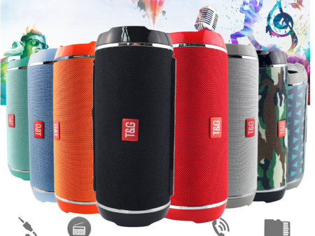 T&G TG116 Super Bass Splashproof Wireless Bluetooth Speaker on Sale