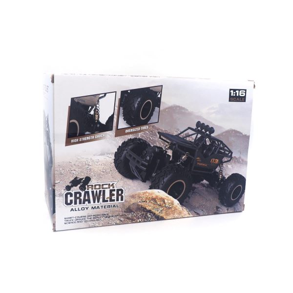 6141 Four Wheel Climbing Rock Crawler Monster Car 1:16 High Speed Remote Control Trunk Toy with 2000MAh 4.8V Rechargeable Battery and Charger Discount