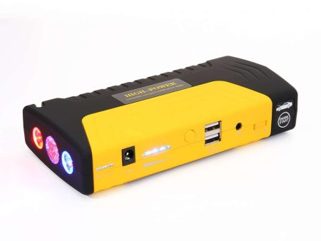 68800 mAh Multi-function 12V Car Jump Starter Power Bank with Air Compressor Set Online now