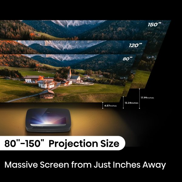 Hisense PL2 UST Laser Cinema projector projecting up to 150  Cheap