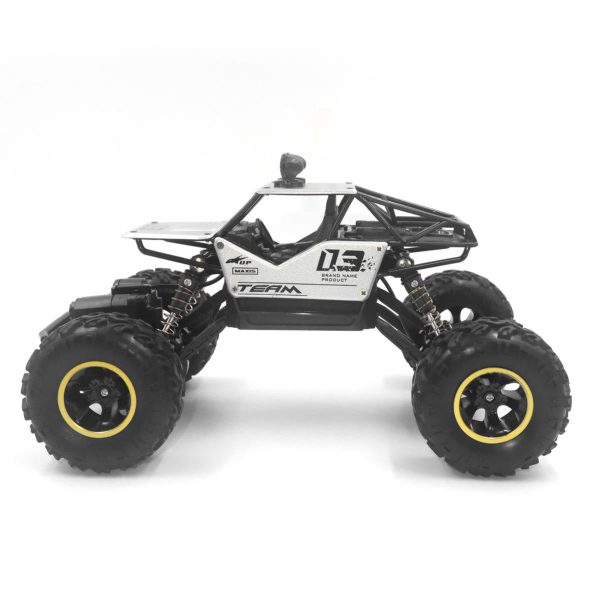 6141 Four Wheel Climbing Rock Crawler Monster Car 1:16 High Speed Remote Control Trunk Toy with 2000MAh 4.8V Rechargeable Battery and Charger Discount